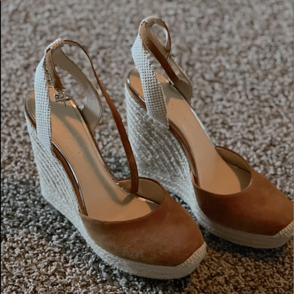 Jessica Simpson wedge heels